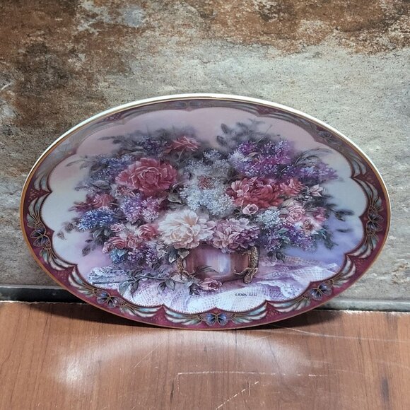 Bradford Exchange 1993 Lena Liu Flower Fairies Magic Makers Collector Plate #182 - Picture 11 of 11